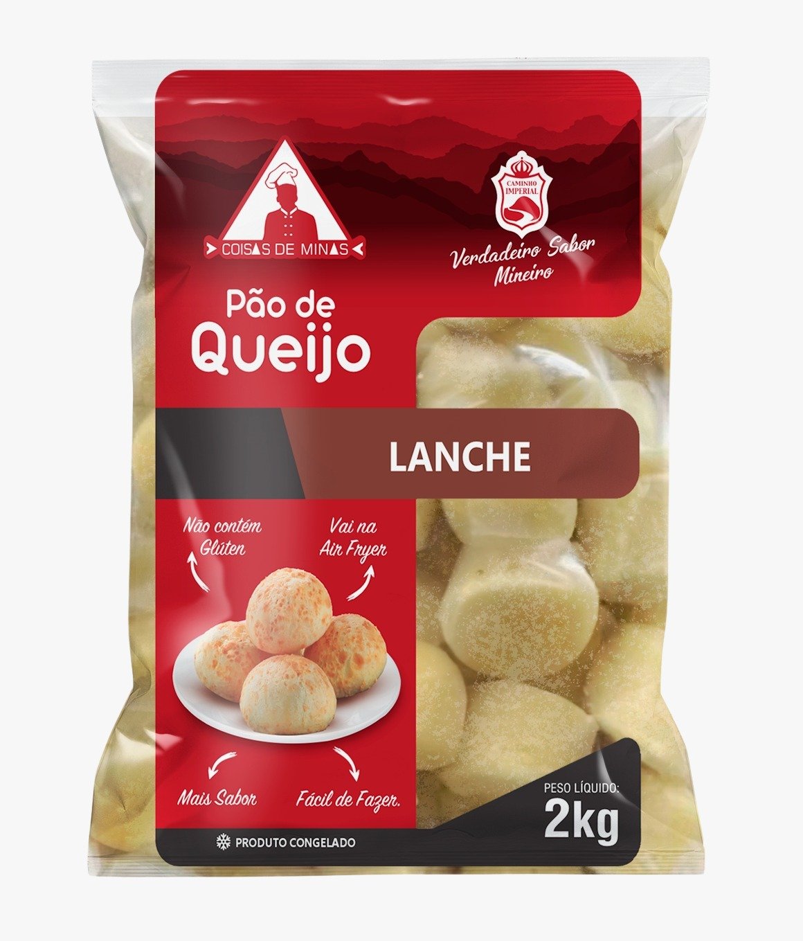 Pão de queijo Lanche Coisas de Minas 2kg