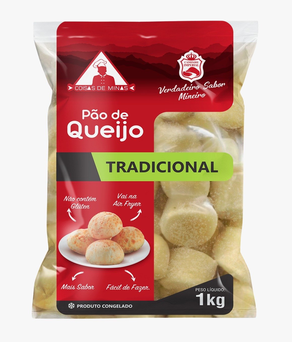 Pão de queijo tradicional Coisas de Minas
